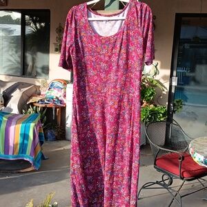 Lularoe maxi dress 2x